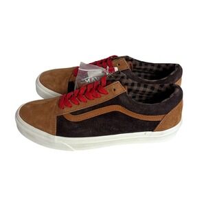 Vans Old Skool Brown Suede Water‎ Repellent HEIQ Sneakers Mens 10 507452